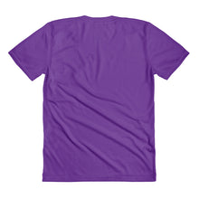 Purple women’s crew neck t-shirt