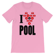 I Love Pool t-shirt