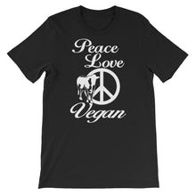 Peace Love Vegan t-shirt