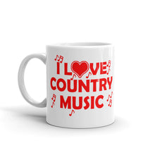 I Love Country Music Mug