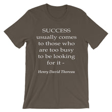 Success usually comes to those