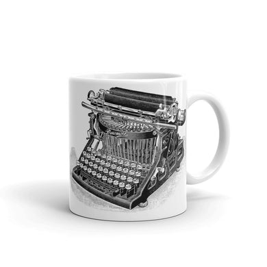 Vintage Typewriter Mug