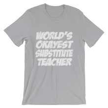 World's Okayest Substitute Teacher t-shirt