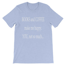 Books and Coffee t-shirt