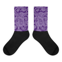 Paisley foot socks