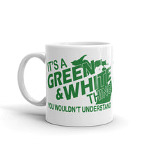 It's a Green and White Thing Mug