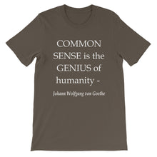 Common Sense is the genius of humanity