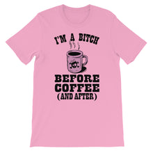 Bitch Before Coffee t-shirt