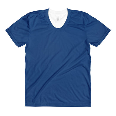 Navy women’s crew neck t-shirt