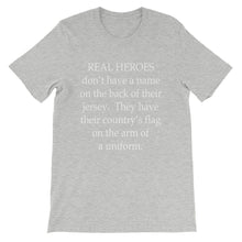 Real Heroes t-shirt