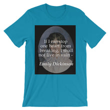 I shall not live in vain t-shirt
