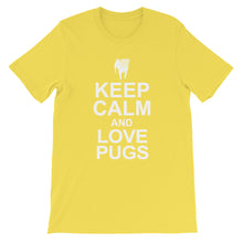 Keep Calm and Love Pugs t-shirt