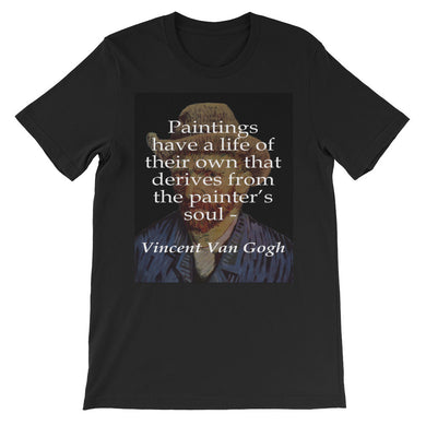 The painter's soul t-shirt