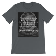 A writer of fiction t-shirt