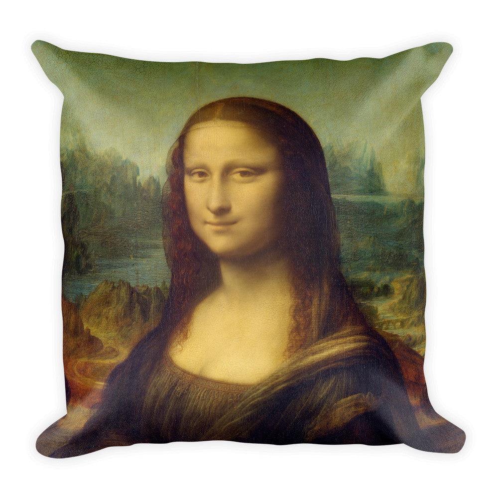 Mona Lisa Pillow