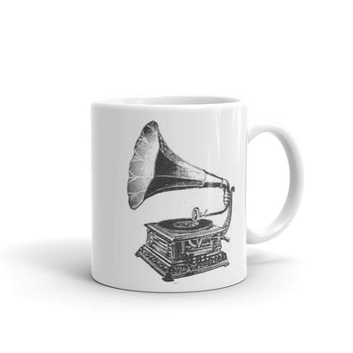 Vintage Victrola Mug