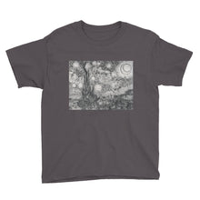 Starry Night Youth Short Sleeve T-Shirt