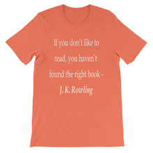 The Right Book t-shirt