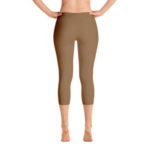 Brown Capri Leggings