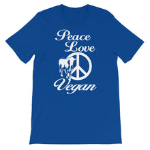 Peace Love Vegan t-shirt