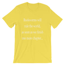 Bookworms will rule the world t-shirt