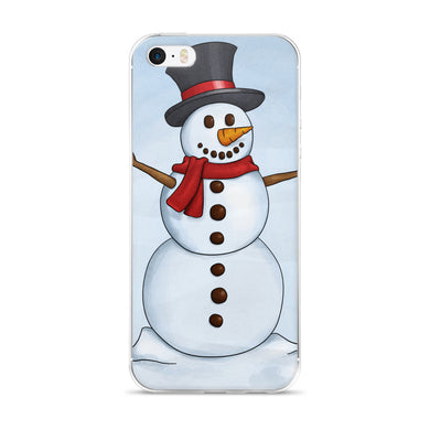 Snowman iPhone 5/5s/Se, 6/6s, 6/6s Plus Case