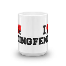 I Love Fencing Mug