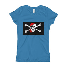 Girl's T-Shirt - Pirate Flag