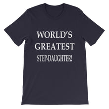 World's Greatest Step-Daughter t-shirt