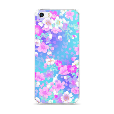 Flower Pattern iPhone 5/5s/Se, 6/6s, 6/6s Plus Case