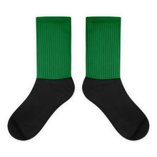 Hunter Green foot socks
