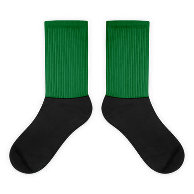 Hunter Green foot socks
