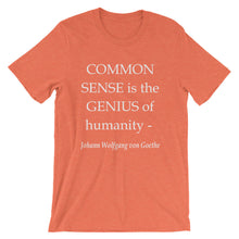 Common Sense is the genius of humanity