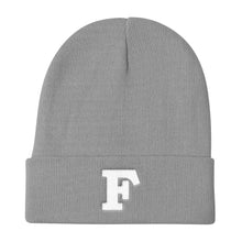 F Knit Beanie