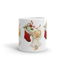 Vintage Christmas Angel Mug