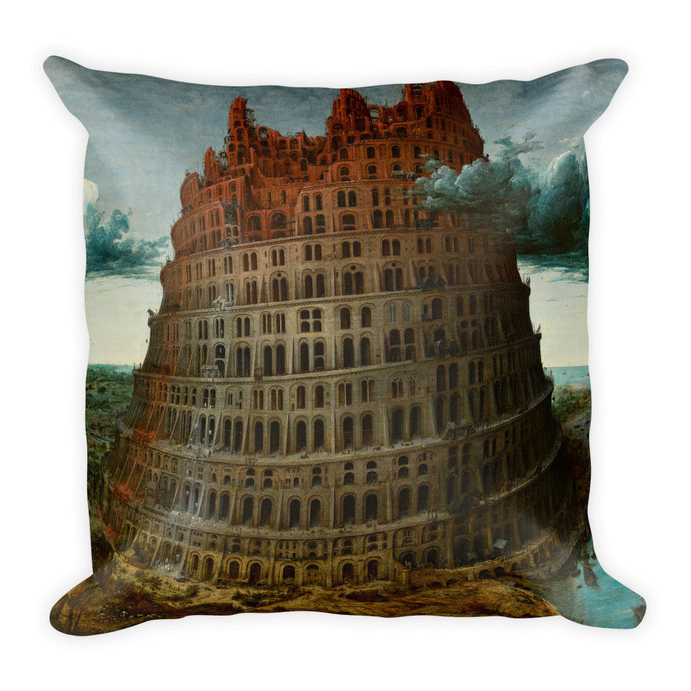 Tower of Babel Pillow