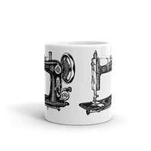 Vintage Sewing Machine Mug