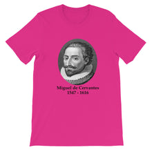 Miguel de Cervantes t-shirt