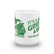 It's a Green and White Thing Mug