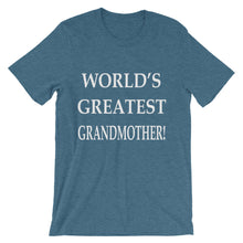 World's Greatest Grandmother t-shirt