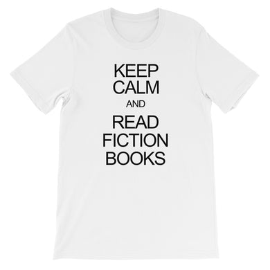 Keep Calm and Read Fiction Books t-shirt