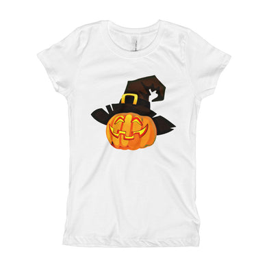 Girl's T-Shirt - Jack O Lantern