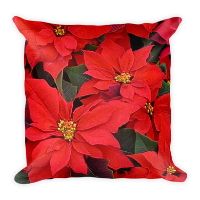 Poinsettia Pillow