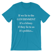 If we lie to the government