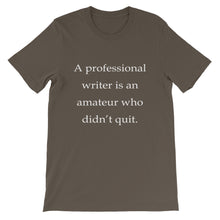 Professional Writer t-shirt