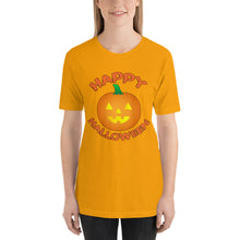 Happy Halloween Pumpkin Short-Sleeve Unisex T-Shirt
