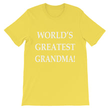 World's Greatest Grandma t-shirt