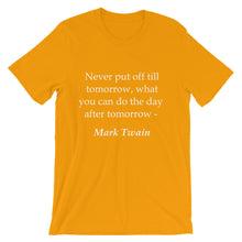 The day after tomorrow t-shirt