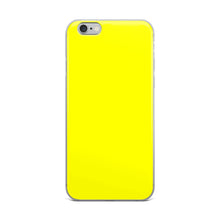 Yellow iPhone 5/5s/Se, 6/6s, 6/6s Plus Case