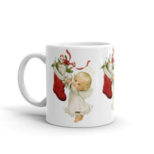 Vintage Christmas Angel Mug